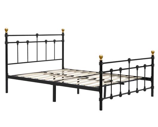 Atlas Small Double Bed - Black