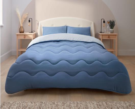 King - Silentnight Seersucker Coverless Duvet 10.5 Tog