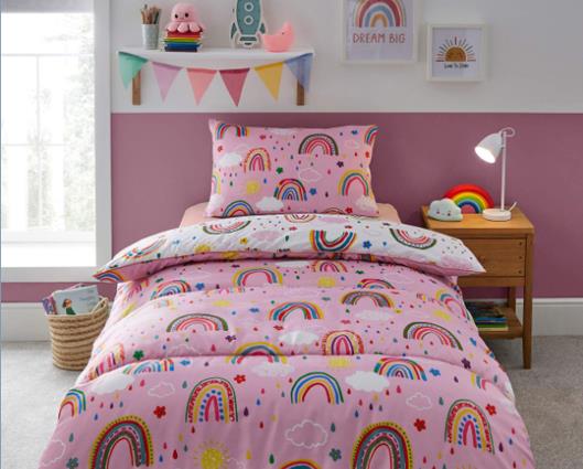 Single - Silentnight Healthy Growth Coverless Duvet � Rainbow