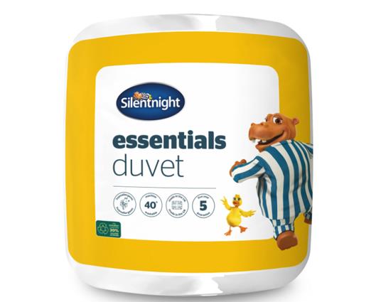 Double - Silentnight Essentials Duvet - 10.5 Tog