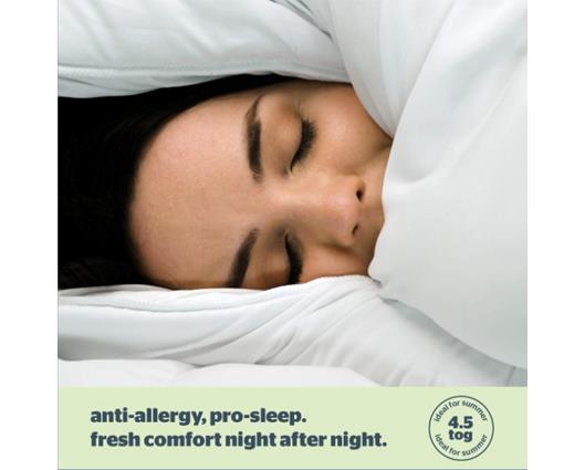 Double - Silentnight 4.5 Tog Anti-Allergy Duvet