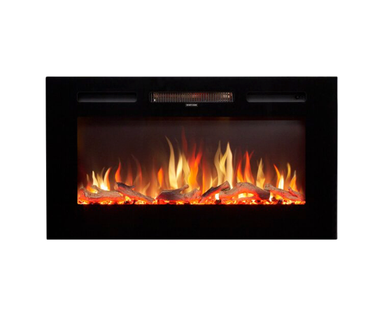 Orlando Inset/Wall Mounted Fire,36"