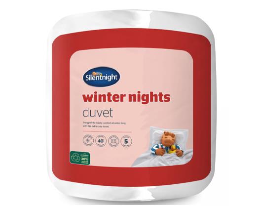 Double - Silentnight Winter Nights Duvet - 12 tog