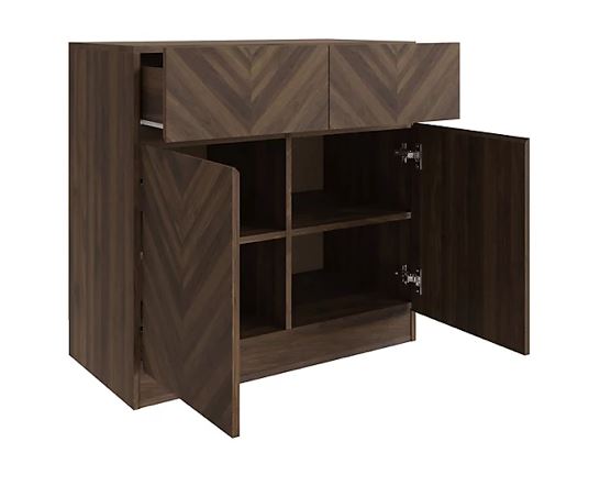 Catania Compact Sideboard- Royal Walnut