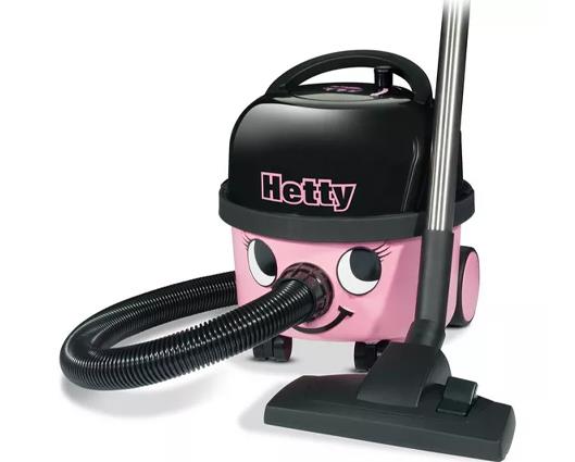 Hetty HET.160-11 Cylinder Vacuum Cleaner - Pink