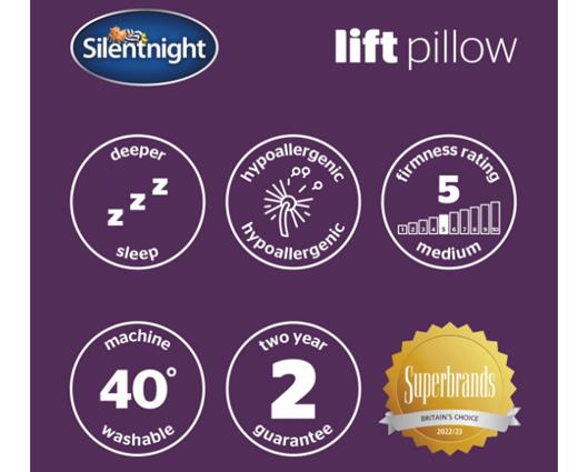 Silentnight Lift Pillow Pair