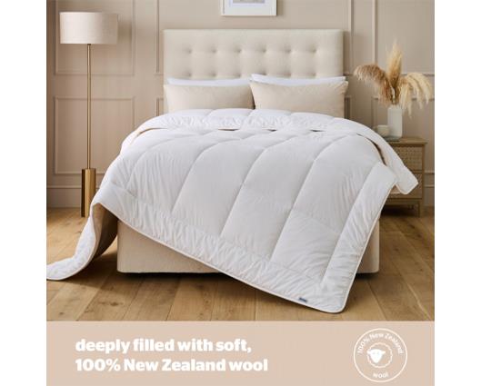 King - Silentnight Natural Wool Collection Heavyweight Duvet