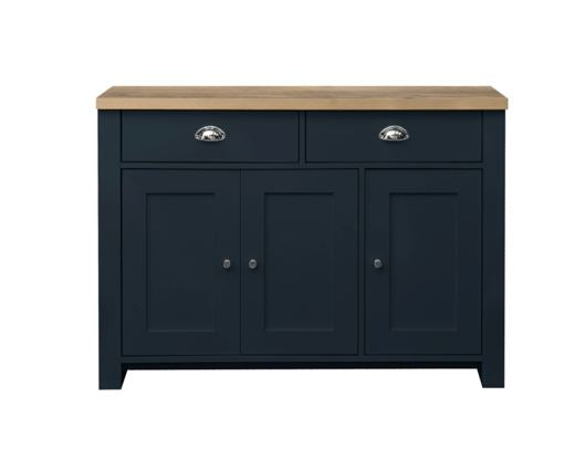 Harper 3 Door 2 Drawer Sideboard- Navy