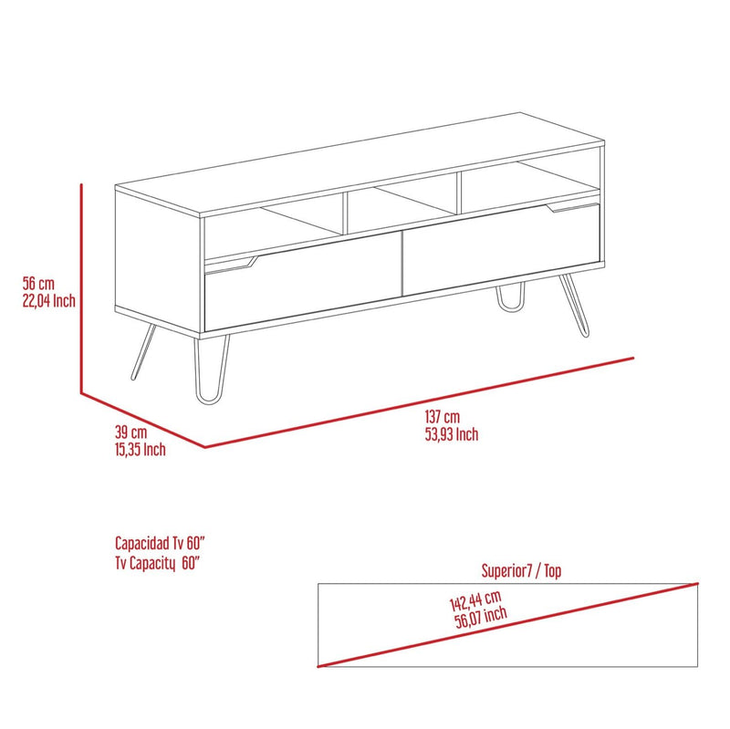 Manhattan Wide Screen TV Rack