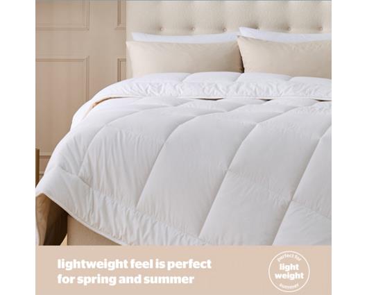 King - Silentnight Natural Wool Collection Lightweight Duvet