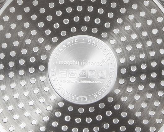 Morphy Richards Accents 24/28cm frying Pans - Titanium