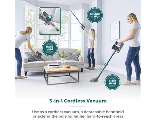 Tower VL80 Flexi Cordless Vacuum Cordless 3-IN-1 Vacuum Cleaner