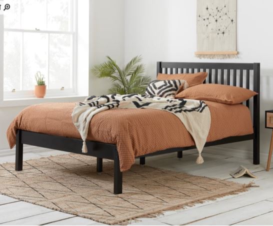 Nova Single Bed - Black