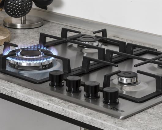 Creda C60GFCWX Stainless Steel 60cm Gas Hob