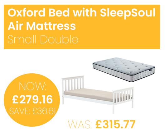 Oxford Bed with SleepSoul Air Mattress - Small Double