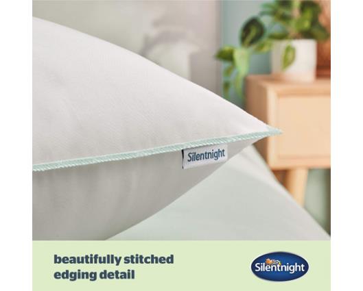 Silentnight Premium Overlocked Anti-Allergy Pillow Pair