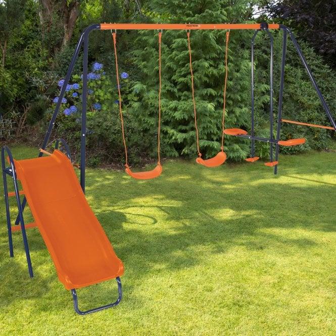 2 x Swing, Glider, Slide Multiplay