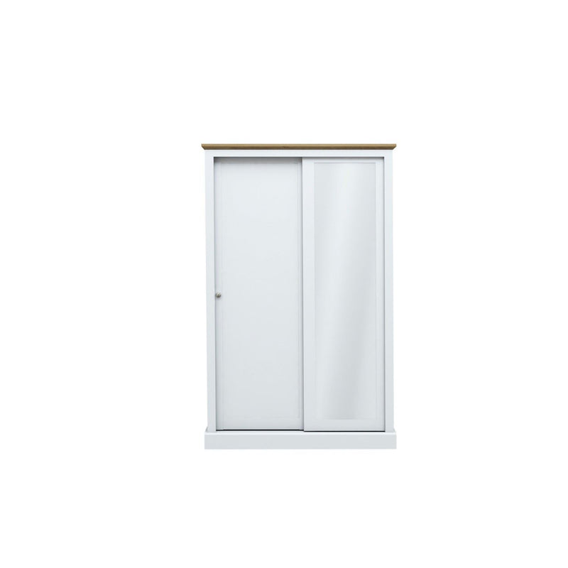 Dagwood 2 Door Sliding Wardrobe White