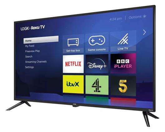 LOGIK L40RFE23 Roku TV 40" Smart Full HD HDR LED TV