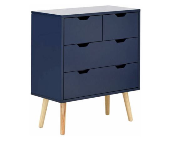 Nessi 2+2 Drawer Chest- Nightshadow Blue