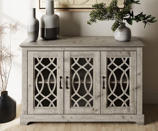 Amelie 3 Door Sideboard- Mexican Grey