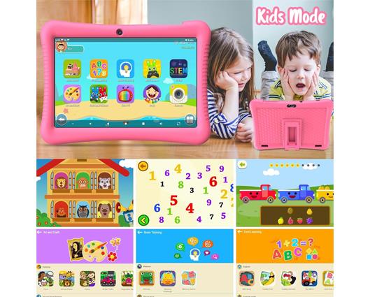 EagleSoar 10" inch Android 13 Tablet for Kids Pink