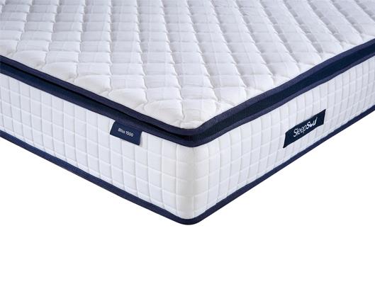 Soho Bed with SleepSoul Bliss 1500 Mattress - Double