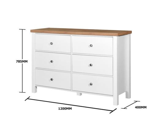 Shannon 6 Drawer Chest