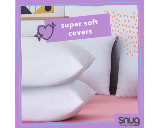 Snug Fantastically Firm Pillows - 4 Pack