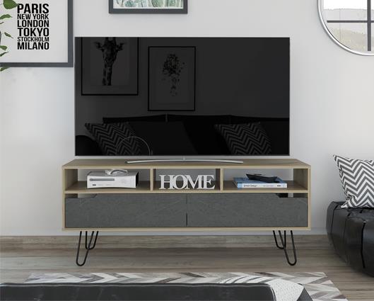 Manhattan Wide Screen TV Rack