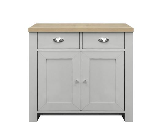 Harper 2 Door 2 Drawer Sideboard- Grey