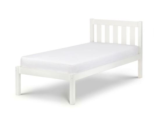 Luna Single Bed - Surf White