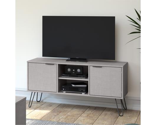 Augusta Grey 2 Door Flat Screen TV Unit