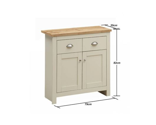 Lincoln Sideboard with 2 Doors & 2 Drawers