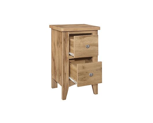 Hounslow 2 Drawer Bedside- Oak