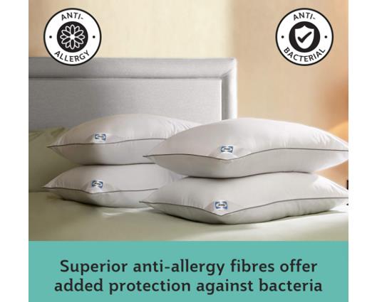 Sealy Anti-Allergy Pillows 4 Pack