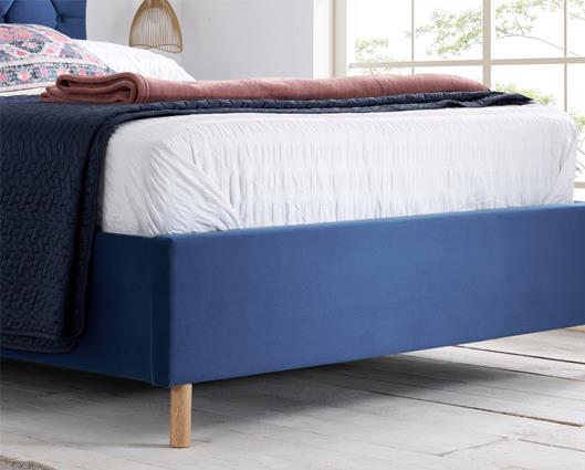 Loxley Double Bed - Blue