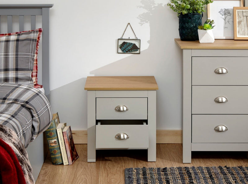 Lachlan 2 Drawer Bedside