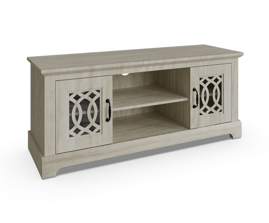 Amelie TV Unit- Dusty Grey & Oak