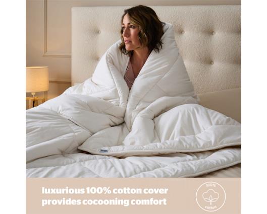 King - Silentnight Natural Wool Collection Heavyweight Duvet