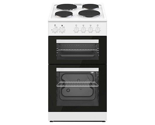 SIA ETS50" 50cm Twin Cavity Electric Cooker with Solid Plate Hob