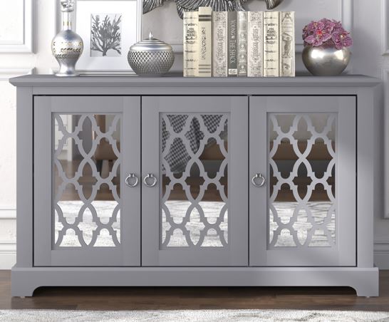 Honiton 3 Door Sideboard- Grey