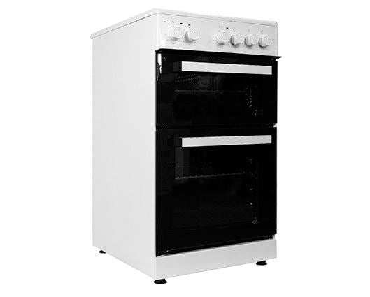 SIA ETS50" 50cm Twin Cavity Electric Cooker with Solid Plate Hob