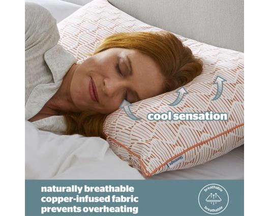 Silentnight Restore Cooling Copper Pillow