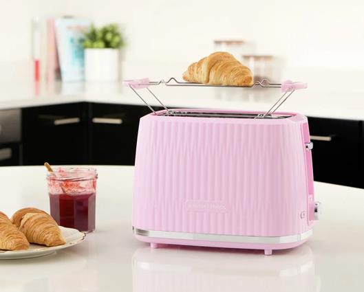 Russell Hobbs 2 Slice Eden Toaster Pink