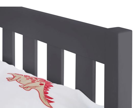 Luna Single Bed - Anthracite