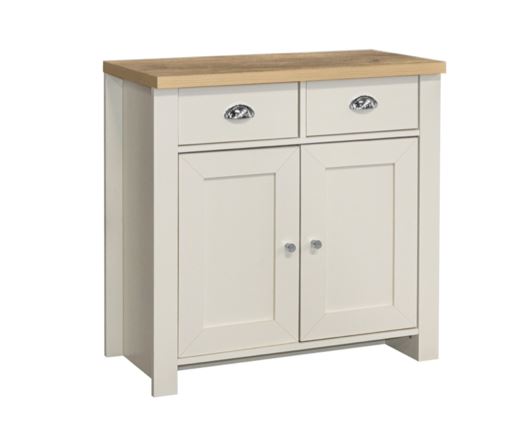 Highgate 2 Door 2 Drawer Sideboard- Cream