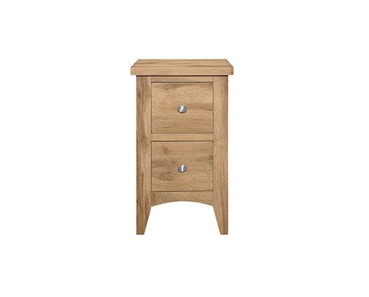 Hounslow 2 Drawer Bedside- Oak