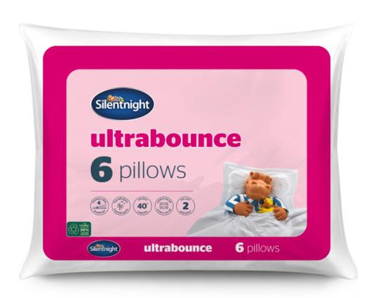 Silentnight Ultrabounce Pillow - 6 Pack