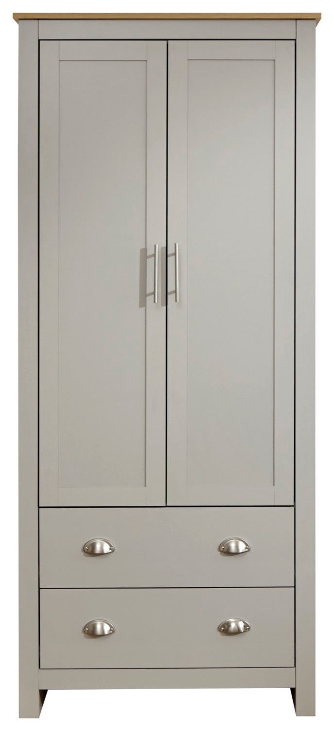 Lachlan 2 Door 2 Drawer Wardrobe